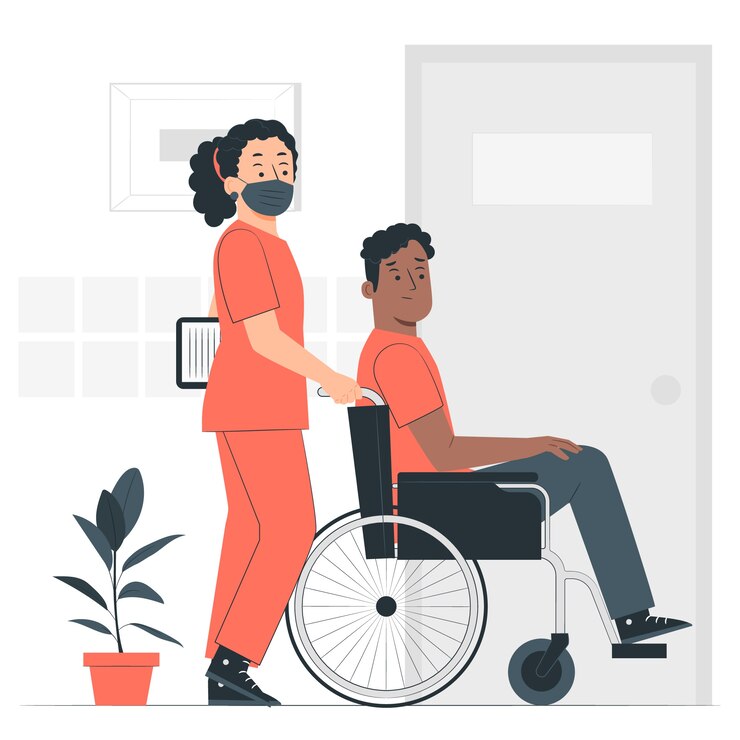 輪椅可以用於室內和室外使用